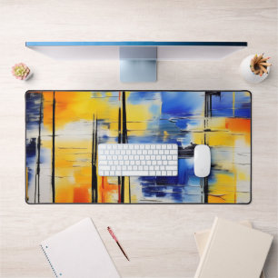 Abstract Softness Desk Mat