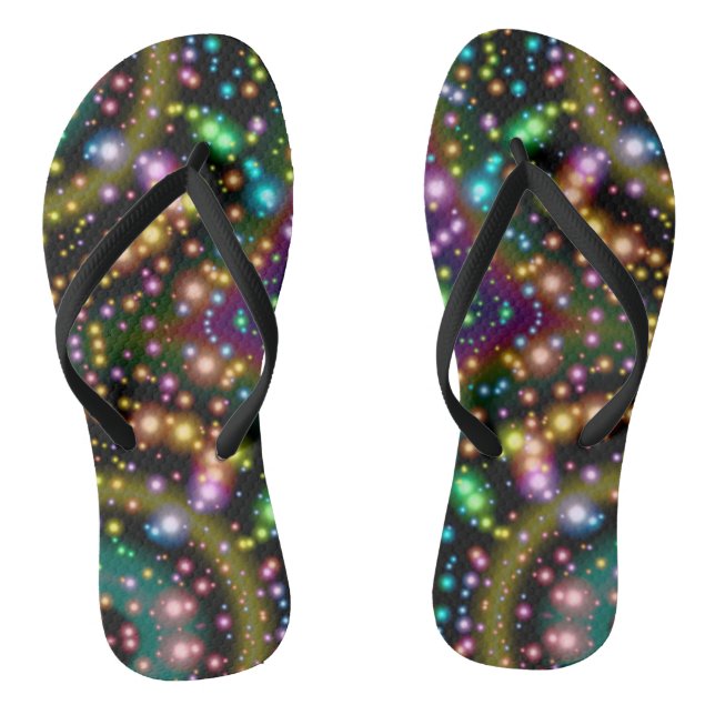Abstract Solar System Thongs (Footbed)