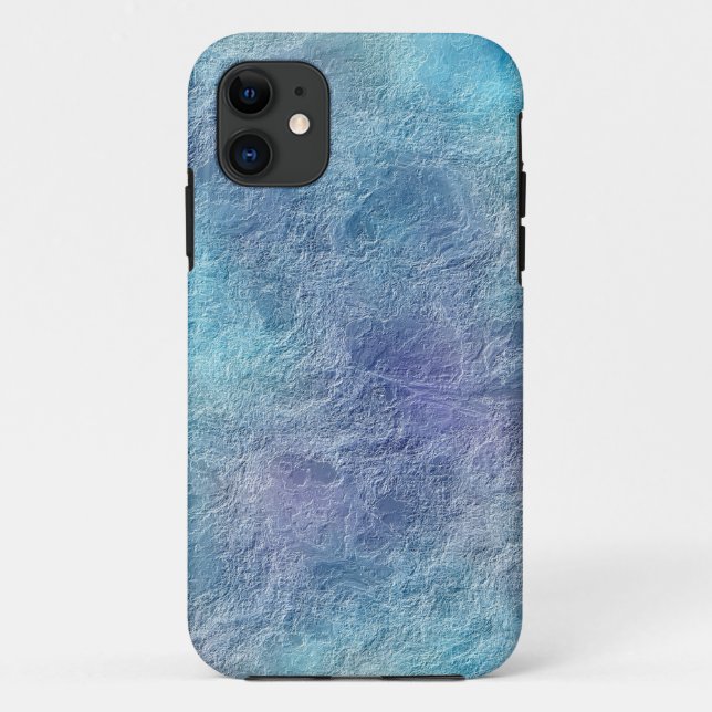 Abstract Soothing Cool Blue Colours Case-Mate iPhone Case (Back)