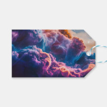 Abstract Space Nebula Art - Colorful Cosmic