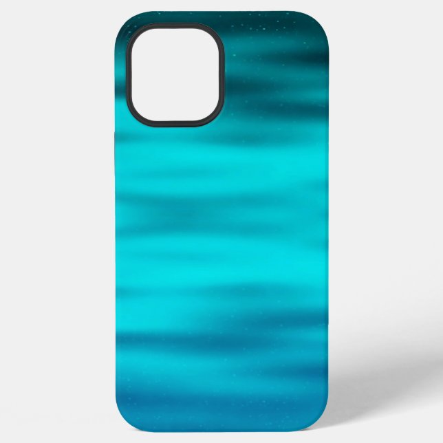 Abstract Space Waves iPhone Case (Back)