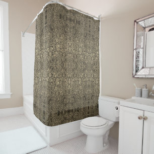 Abstract sparkle beautiful vintage samples shower curtain