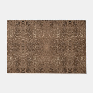 Abstract sparkle brown light beautiful samples doormat