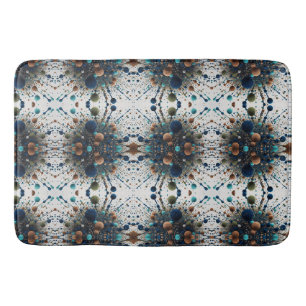 Abstract Sphere Cluster Blanket Bath Mat