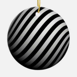 Abstract Sphere Ornament