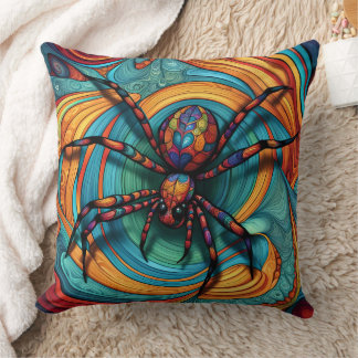 ABSTRACT SPIDER CUSHION
