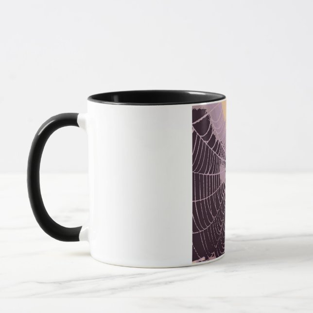 Abstract Spider  Web Mug (Left)