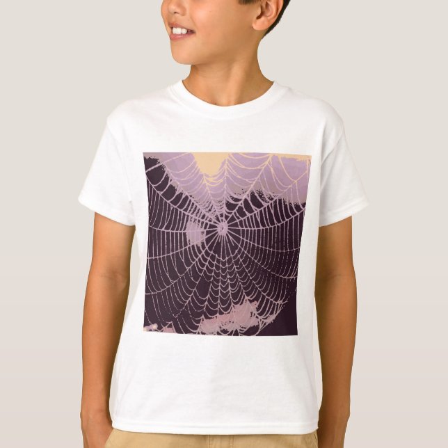 Abstract Spider  Web T-Shirt (Front)
