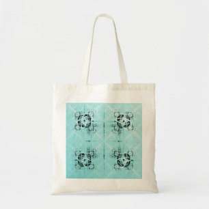 Abstract Spiral Delight Budget Tote Bag