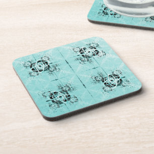 Abstract Spiral Delight Coasters