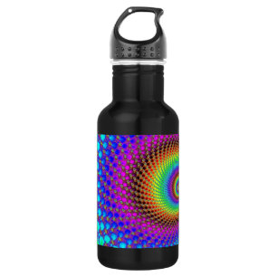 Abstract Spiral Fractal 532 Ml Water Bottle