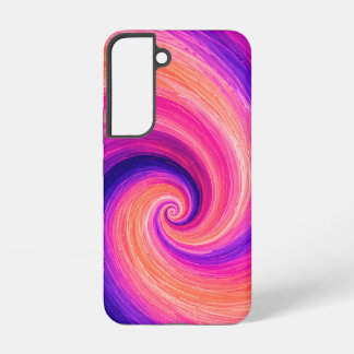 Abstract Spiral Paint Swirl Pattern Samsung Galaxy Case
