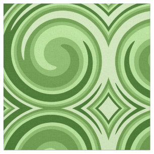 Abstract Spiral Swirl Pattern #15 Fabric