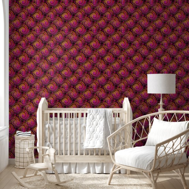Abstract Spirals of Energy - seamless pattern 11 Wallpaper (Kids)