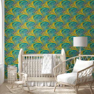 Abstract Spirals of Energy - seamless pattern 2 Wallpaper