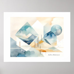 Abstract Spirit  Poster