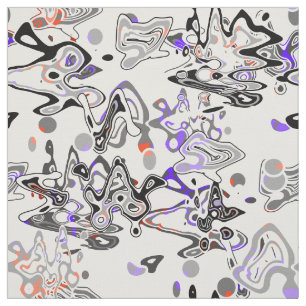 Abstract splatter brush modern stylishly fashionab fabric