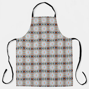 Abstract Split Ends Pattern And Soft Pastels Apron