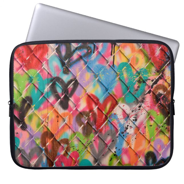 Abstract Spray Paint Texture Backgroundart,street, Laptop Sleeve (Front)