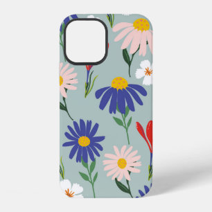 Abstract spring seamless pattern with colourful fl iPhone 12 case