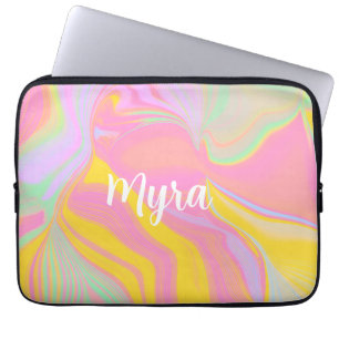 Abstract Spring Sunrise Laptop Sleeve