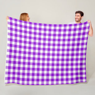 ABSTRACT SQUARE PATTERN FLEECE BLANKET