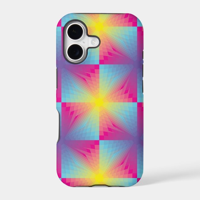 Abstract square vector mosaic (Back)
