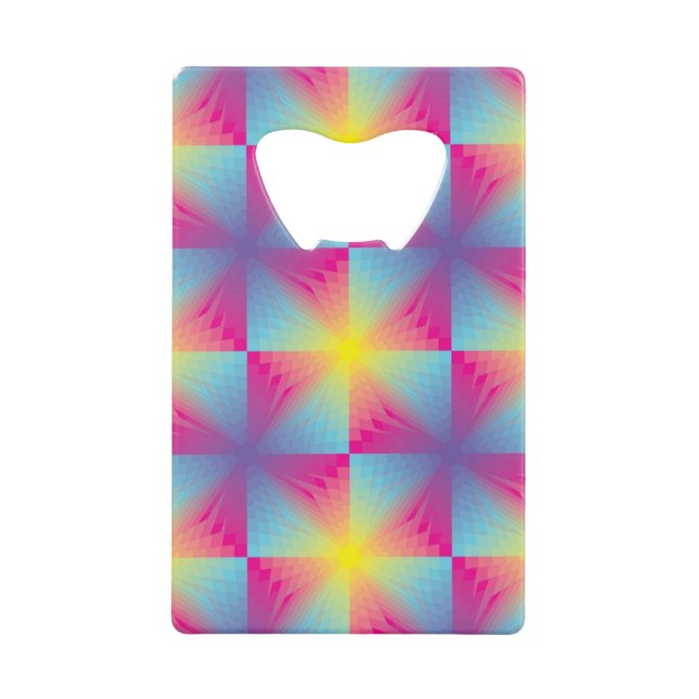 Abstract square vector mosaic (Front)