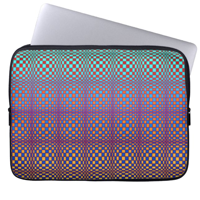 Abstract Squares 2 Laptop Sleeve (Front)