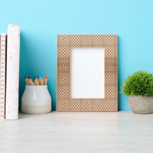 Abstract Squares Etched Frames