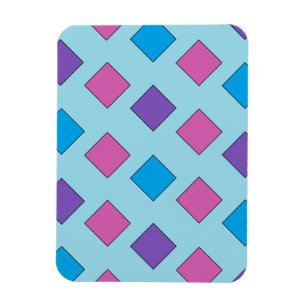 Abstract Squares Magnet