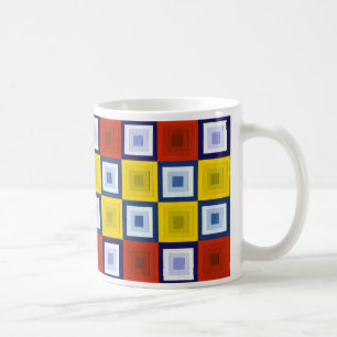 Abstract Squares Mug