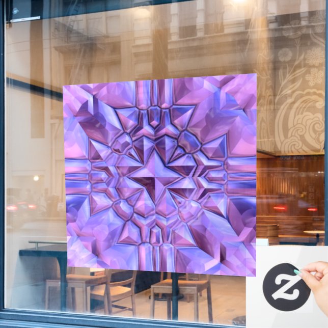 Abstract Star (Cafe Window)