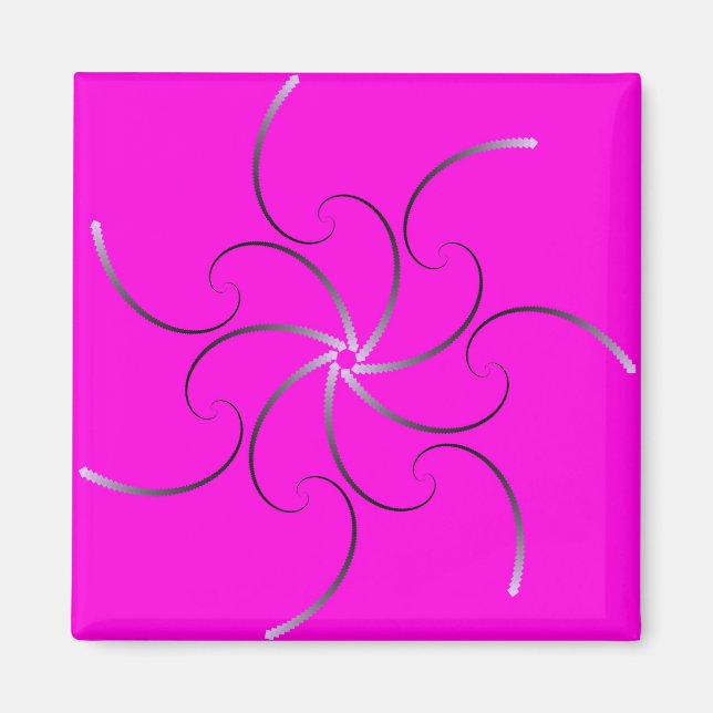 Abstract Star Magnet (Front)
