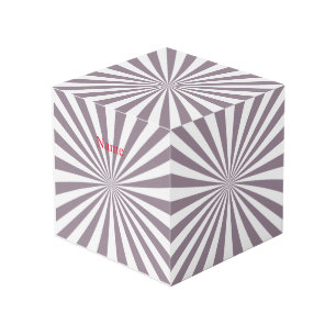 Abstract Starburst Thunder_Cove  Cube