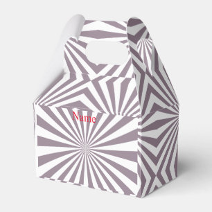 Abstract Starburst Thunder_Cove Favour Box