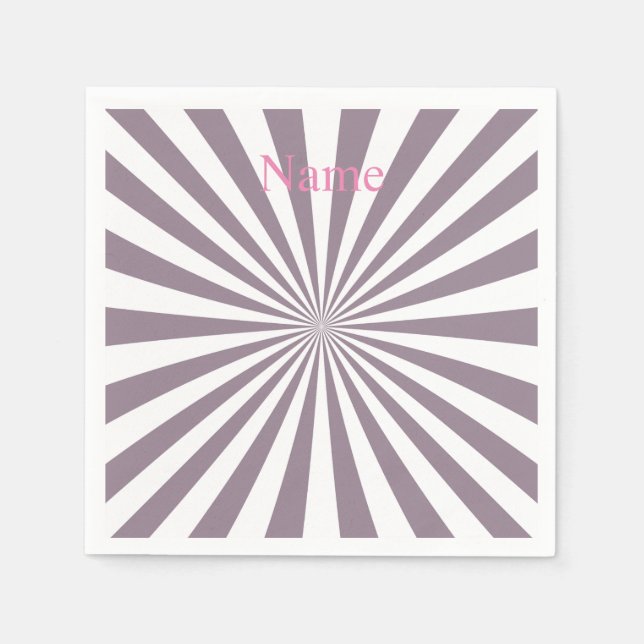 Abstract Starburst Thunder_Cove Napkin (Front)
