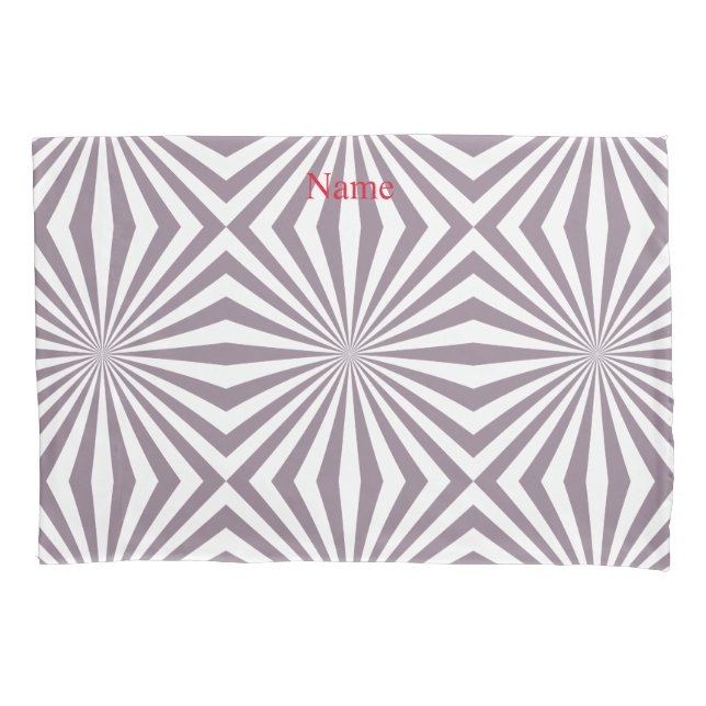 Abstract Starburst Thunder_Cove Pillowcase (Front)