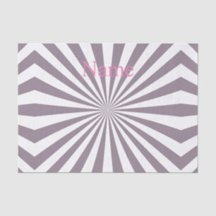 Abstract Starburst Thunder_Cove Tissue Paper