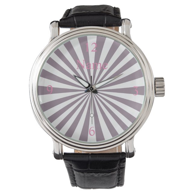 Abstract Starburst Thunder_Cove Watch (Front)