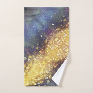 Abstract Starry Skies Bath Towel Set