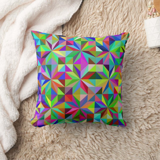 Abstract Stars Cushion (Blanket)