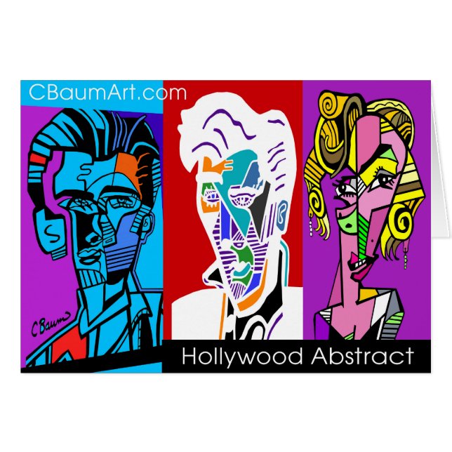 Abstract Stars Pop Art (Front Horizontal)