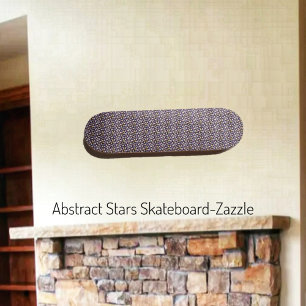 Abstract Stars  Skateboard