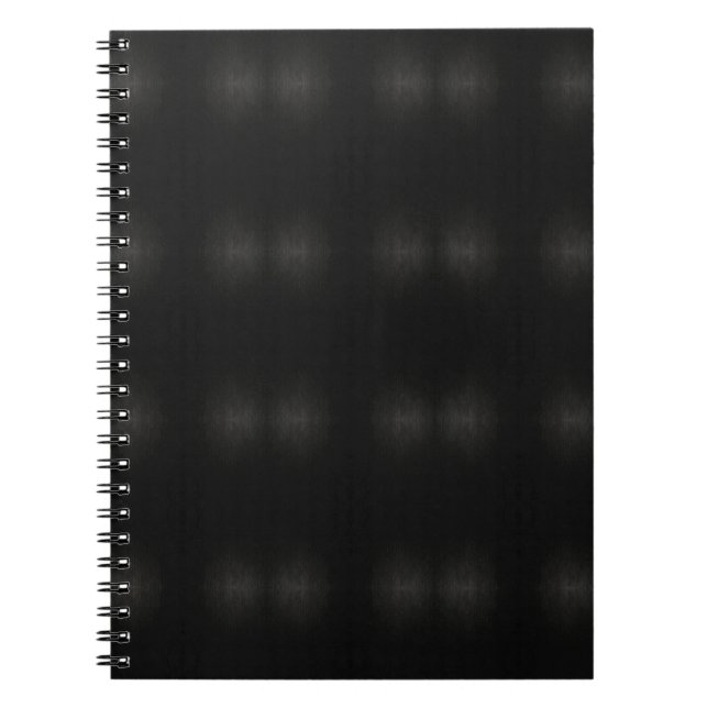 Abstract steel pattern notebook (Front)