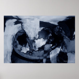 Abstract Storm Poster