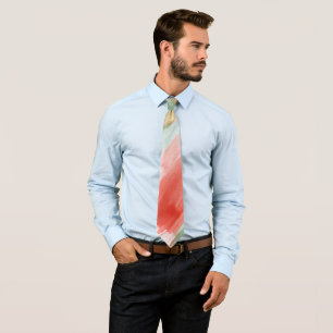 Abstract Streaks Tie