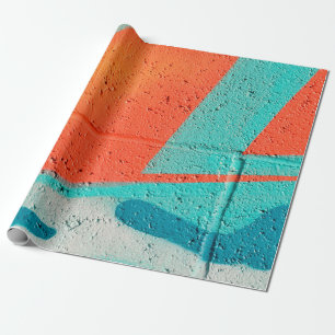 Abstract street art spray paint texture background wrapping paper