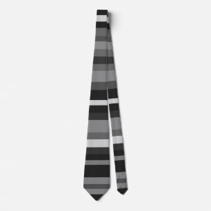 Abstract Striped Colored Pattern Tie