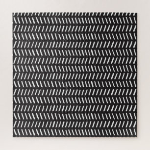 Abstract Stripes Horizontal Vintage Background Jigsaw Puzzle